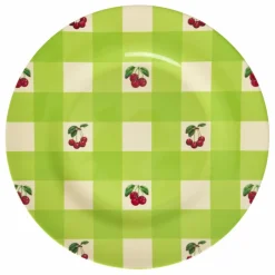 Rice A/S Melamin Und Bambus>Melamine Dinner Plate with Love Therapy Cherry Pri