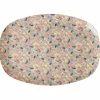Rice A/S Melamin Und Bambus>Melamine Rectangular Plate with Small Sandy Flower