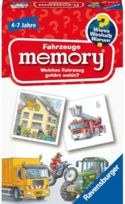 Ravensburger Kinderspiele>memory®: Wieso? Weshalb? Warum? Fahrzeuge