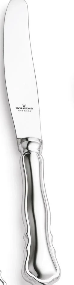 Wilkens & Soehne Silber, Versilbert>Menümesser Chippendale 180/-