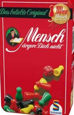 Schmidt Spiele Familien- Und Gesellschaftsspiele>Mensch ärgere dich nicht (Metalldose) - Mitbringsp