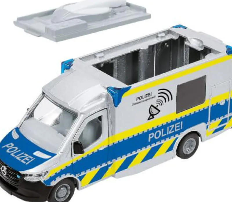 Siku Fahrzeuge Und Fluggeräte>Mercedes-Benz Sprinter Polizei 2301