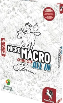 Pegasus Spiele Familien- Und Gesellschaftsspiele>MicroMacro Crime City 3 All in