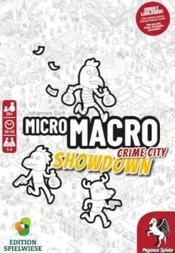 Pegasus Spiele Familien- Und Gesellschaftsspiele>MicroMacro: Crime City 4 Showdown