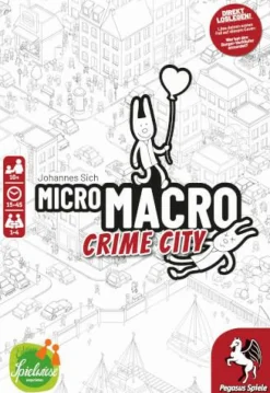 Pegasus Spiele Familien- Und Gesellschaftsspiele>MicroMacro: Crime City (Edition Spielwiese) - Spi