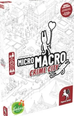 Pegasus Spiele Familien- Und Gesellschaftsspiele>MicroMacro: Crime City (Edition Spielwiese) - Spi