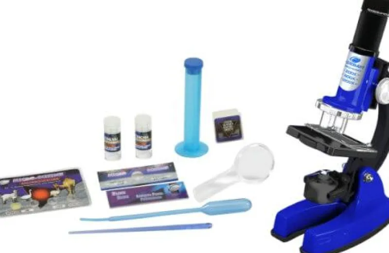 Vedes Experimentieren>Mikroskopset im Koffer 48tlg.