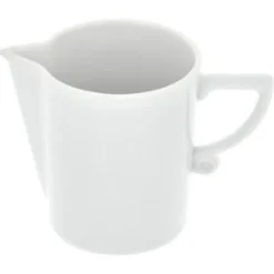 Meissener Porzellan Weiß>Milchkännchen 0,15 l Royal Blossom Weiss Form No 4