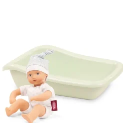 Götz Puppen Spielpuppen>Mini Aquini Girl in Wanne
