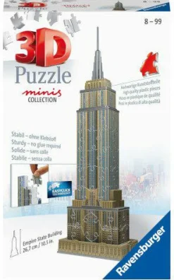 Ravensburger 3D Puzzle>Mini Empire State Building - 3D Puzzle 54 Teile