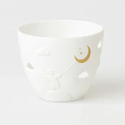 Räder Beleuchtung>Mini Poesielicht „Engel und Mond", D.8cm,H.6,5cm