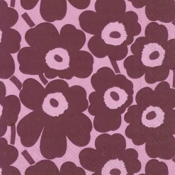 IHR Servietten|Servietten Und Serviettenringe>MINI UNIKKO Pink Lunch-Servietten L 552755