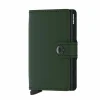 Secrid BV Geldbörsen Und Kartenetuis>Mini Wallet Matte green-black