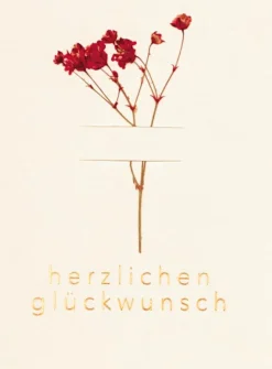 Räder Karten>Minikarte „Herzlichen Glückwunsch"