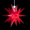 Deco Trend GmbH Beleuchtung>Mini-Stern, 18 Zacker, rot, 12cm, Batteriefach,inn