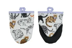 Ulster Weavers Küchentextilien>Minitopflappen 2er Set "Feline Friends"