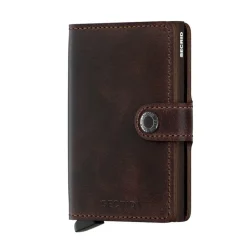 Secrid BV Geldbörsen Und Kartenetuis>Miniwallet Vintage Chocolate