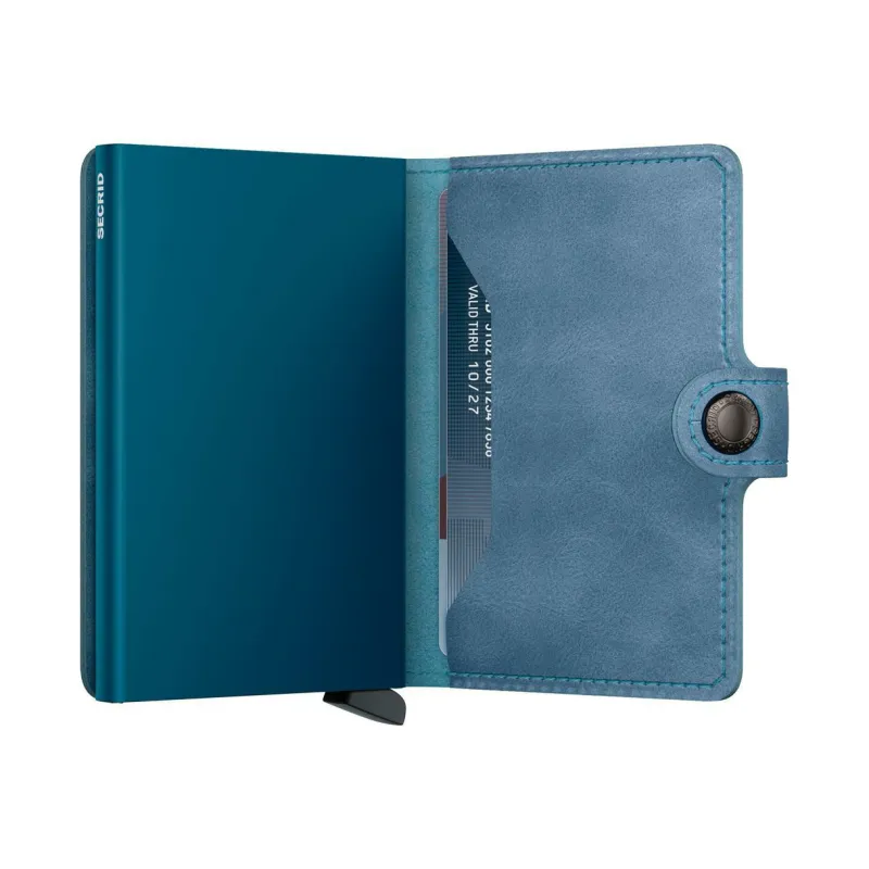Secrid BV Geldbörsen Und Kartenetuis>Miniwallet Vintage Teal