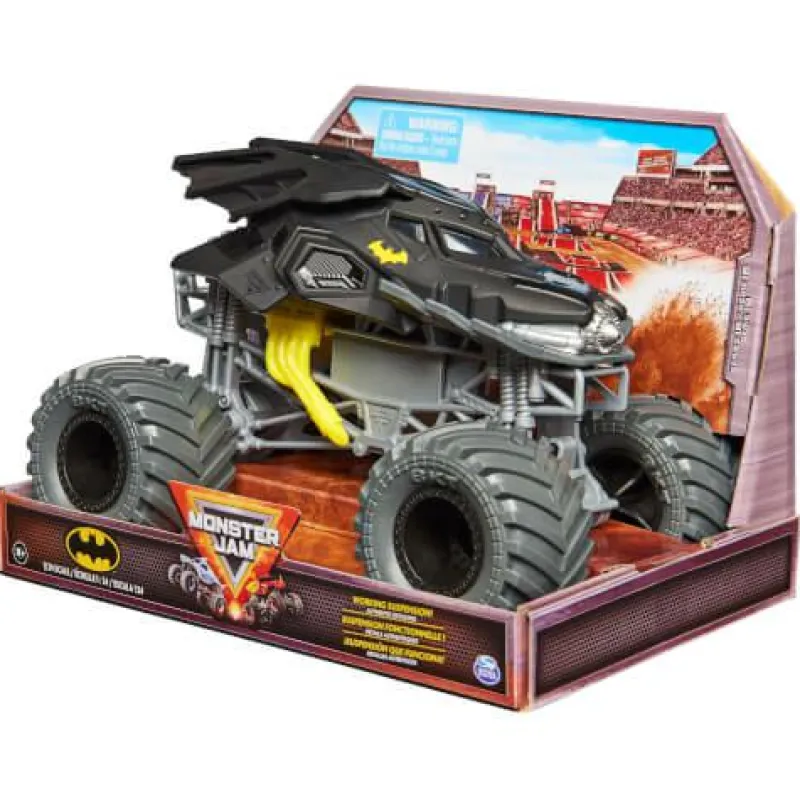 Spin Master Fahrzeuge Und Fluggeräte>MNJ Monster Jam Die Cast 1:24 Batmobile