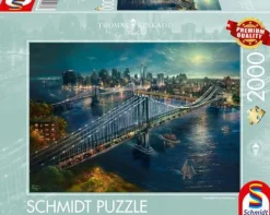 Schmidt Spiele Erwachsenenpuzzle>Mond über Manhatten - Puzzle 2000 Teile