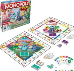 Hasbro Kinderspiele>Monopoly Junior 2 Games in 1 2023