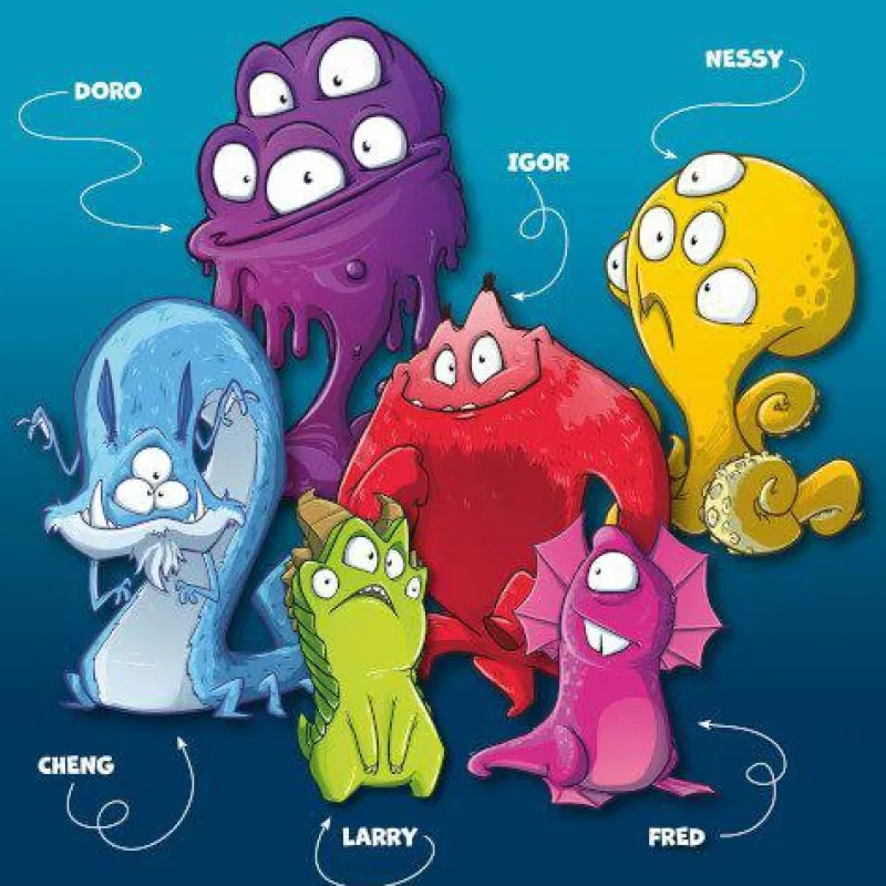 Kosmos Familien- Und Gesellschaftsspiele>Monster 12