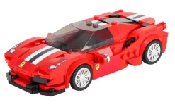 Mould King® Klemm- Und Magnetbaukästen>27006 488 GTB Sportwagen inkl. Showcas