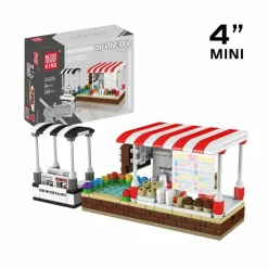 Mould King® Klemm- Und Magnetbaukästen>24034 Coffee Shop & Zeitungskiosk