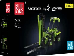 Mould King® Klemm- Und Magnetbaukästen>24017 Gabelstapler-Werkstattfahrzeug