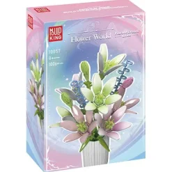 Mould King® Klemm- Und Magnetbaukästen>10057 Lilien Blumenstrauß