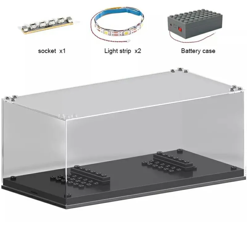 Mould King® Klemm- Und Magnetbaukästen>27000 Minicar Lighting Showcase