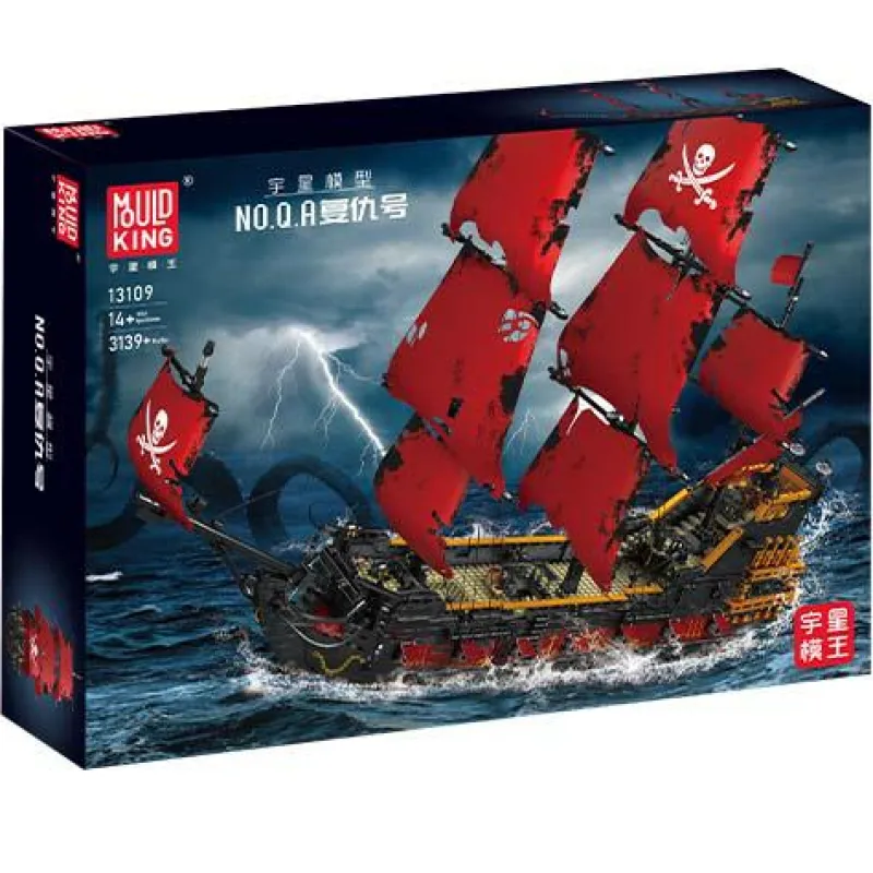 Mould King® Klemm- Und Magnetbaukästen>13109 Queen Anne's Revenge