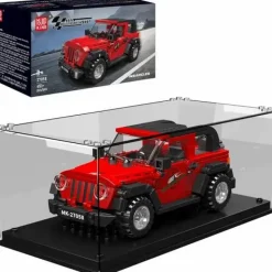 Mould King® Klemm- Und Magnetbaukästen>27058 Wrangler Offroader inkl. Showcas
