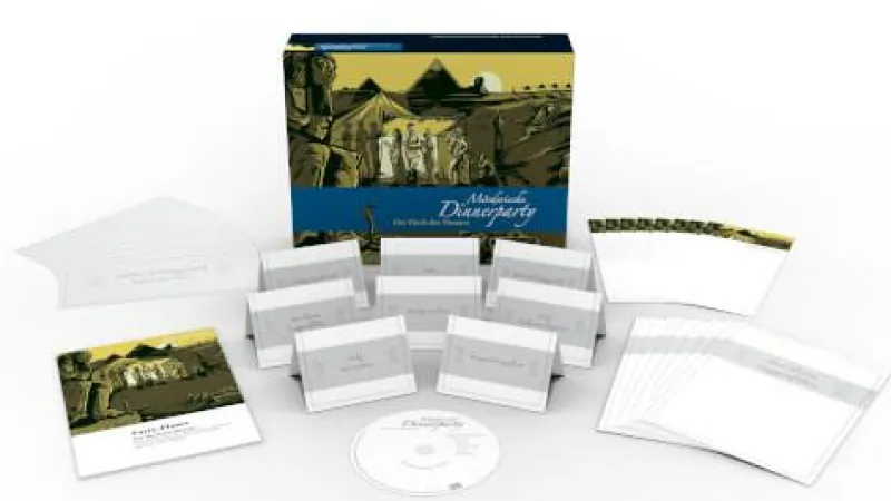 Blaubart Verlag Familien- Und Gesellschaftsspiele>Mörderische Dinnerparty - Der Fluch des Pharaos