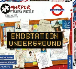 Kosmos Erwachsenenpuzzle>Murder Mystery Puzzle: Endstation Underground - Le