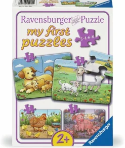 Ravensburger Kleinkindpuzzle|Spielen>My first Puzzle: Kleine Bauernhoftiere - Puzzle 2,