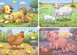 Ravensburger Kleinkindpuzzle|Spielen>My first Puzzle: Kleine Bauernhoftiere - Puzzle 2,