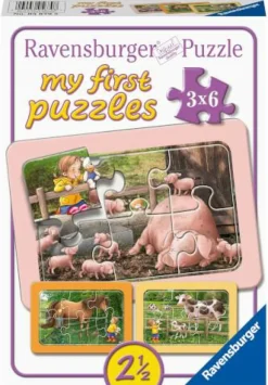 Ravensburger Kleinkindpuzzle|Spielen>My first Puzzle: Lotta auf dem Bauernhof - Rahmenp