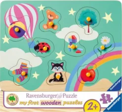 Ravensburger Kleinkindpuzzle|Spielen>My first wooden Puzzle: Meine ersten Dinge - Puzzl