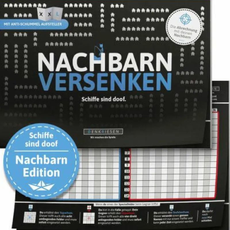 Denkriesen Familien- Und Gesellschaftsspiele>Nachbarn versenken - Schiffe sind doof - Schiffe v