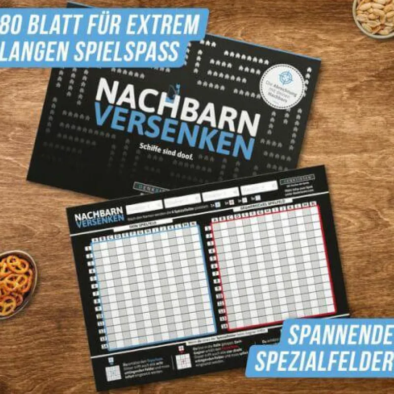 Denkriesen Familien- Und Gesellschaftsspiele>Nachbarn versenken - Schiffe sind doof - Schiffe v