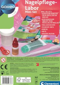 Clementoni Experimentieren>Nagelpflege-Labor Mini-Set