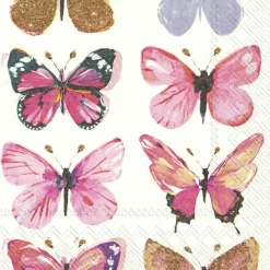 IHR Servietten|Servietten Und Serviettenringe>NATHALIE pink Lunch-Servietten L 907755