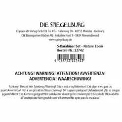 COPPENRATH SPG Schlüssselkasten Und Schlüsselanhänger>Nature Zoom - S-Karabiner Set