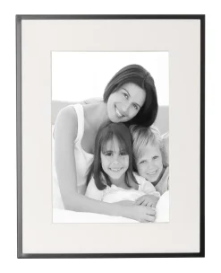 Fink Bilderrahmen>Nigra Bilderrahmen Alum. schwarz 13c18cm