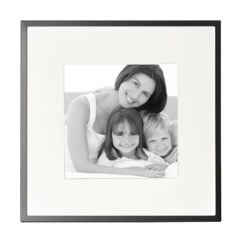 Fink Bilderrahmen>Nigra Bilderrahmen 10X10cm Alum schwarz L17XB2,5XH