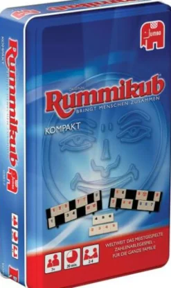 Jumbo Familien- Und Gesellschaftsspiele>Original Rummikub Kompakt in Metallverpackung