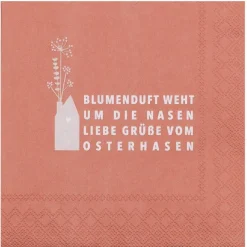 Räder Haus Und Küche>Ostern Cocktailserviette,, Blumenduft "25x25cm