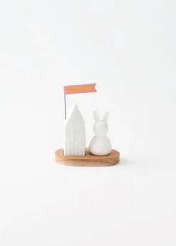 Räder Haus Und Küche>Ostern,, Hasengruß Frühlingsgruß" 7x4,5x8cm