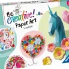 Ravensburger Basteln>Paper Art Flower&Unicorn - Be Crative!